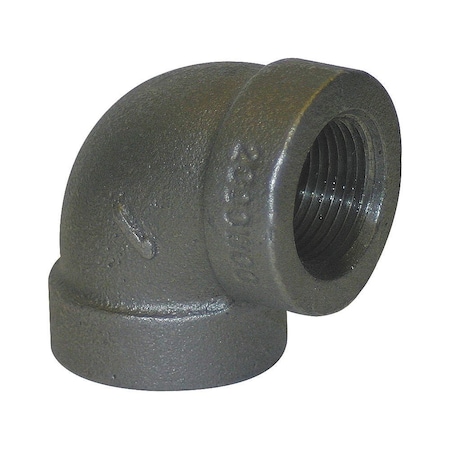 1 In. X 1 In. Black Iron 90 Elbow